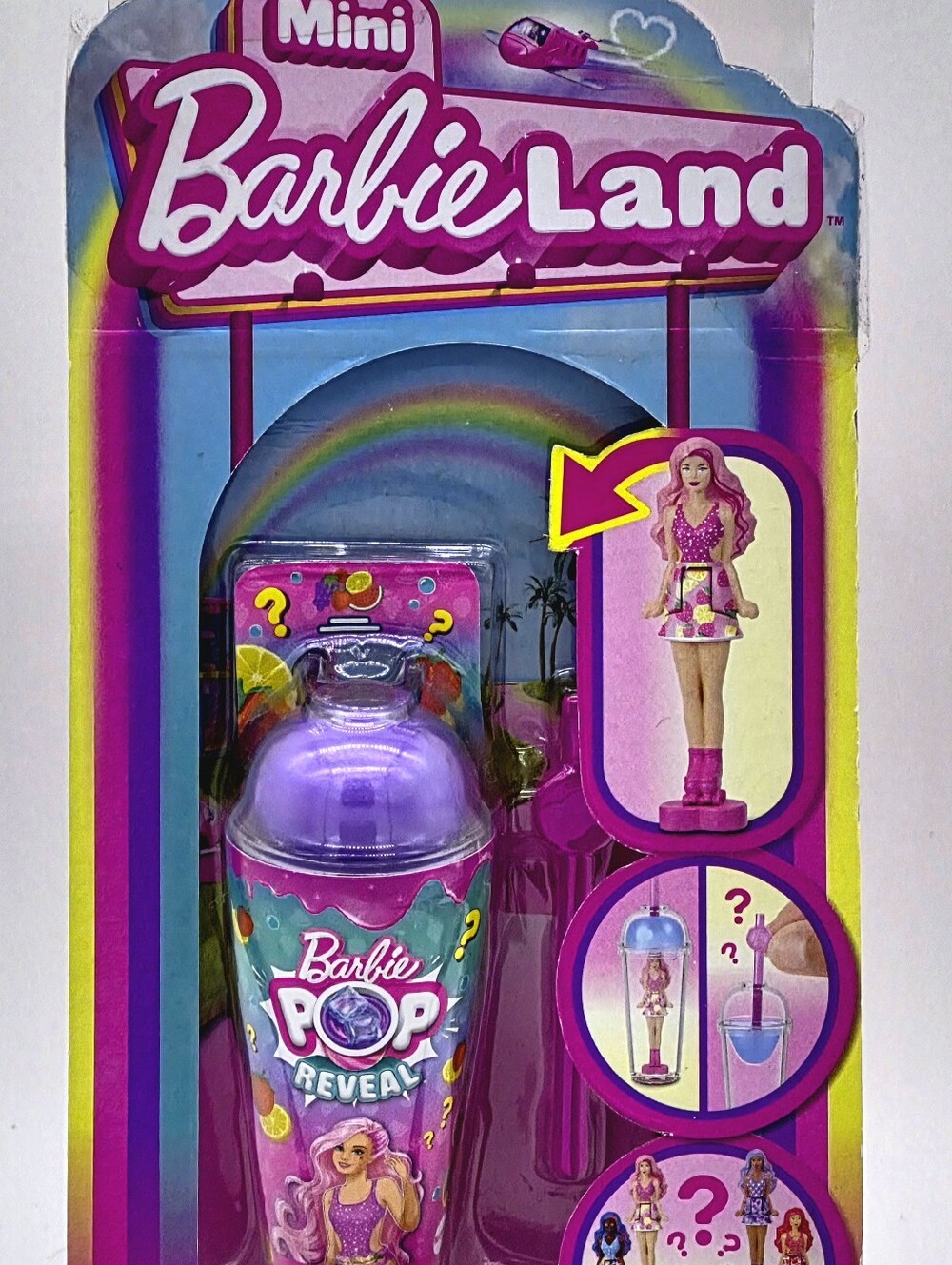 🎀 Mini BarbieLand Pop Reveal Mystery Doll Sealed NEW 🎀